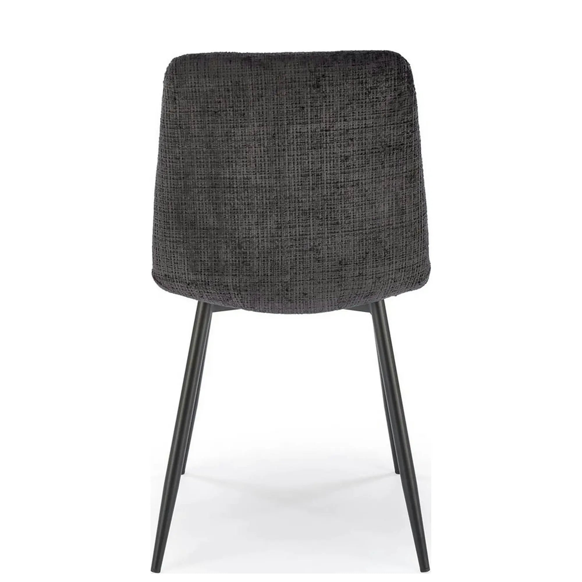 Scaun K547, negru, stofa clasica/metal, 45x53x87 cm