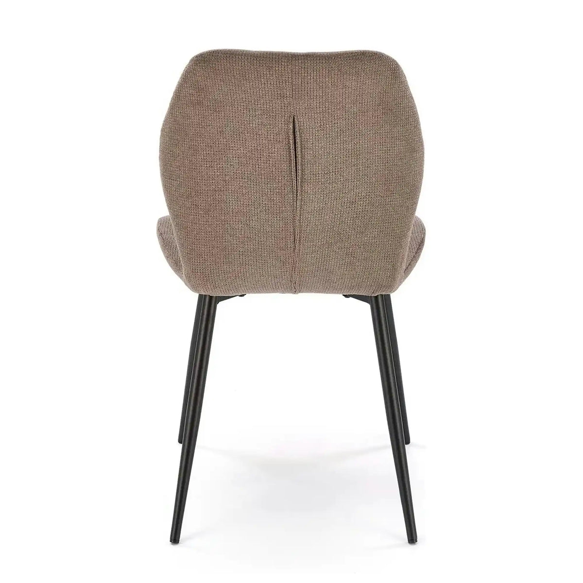 Scaun K548, gri/negru, stofa clasica/metal, 47x55x84 cm
