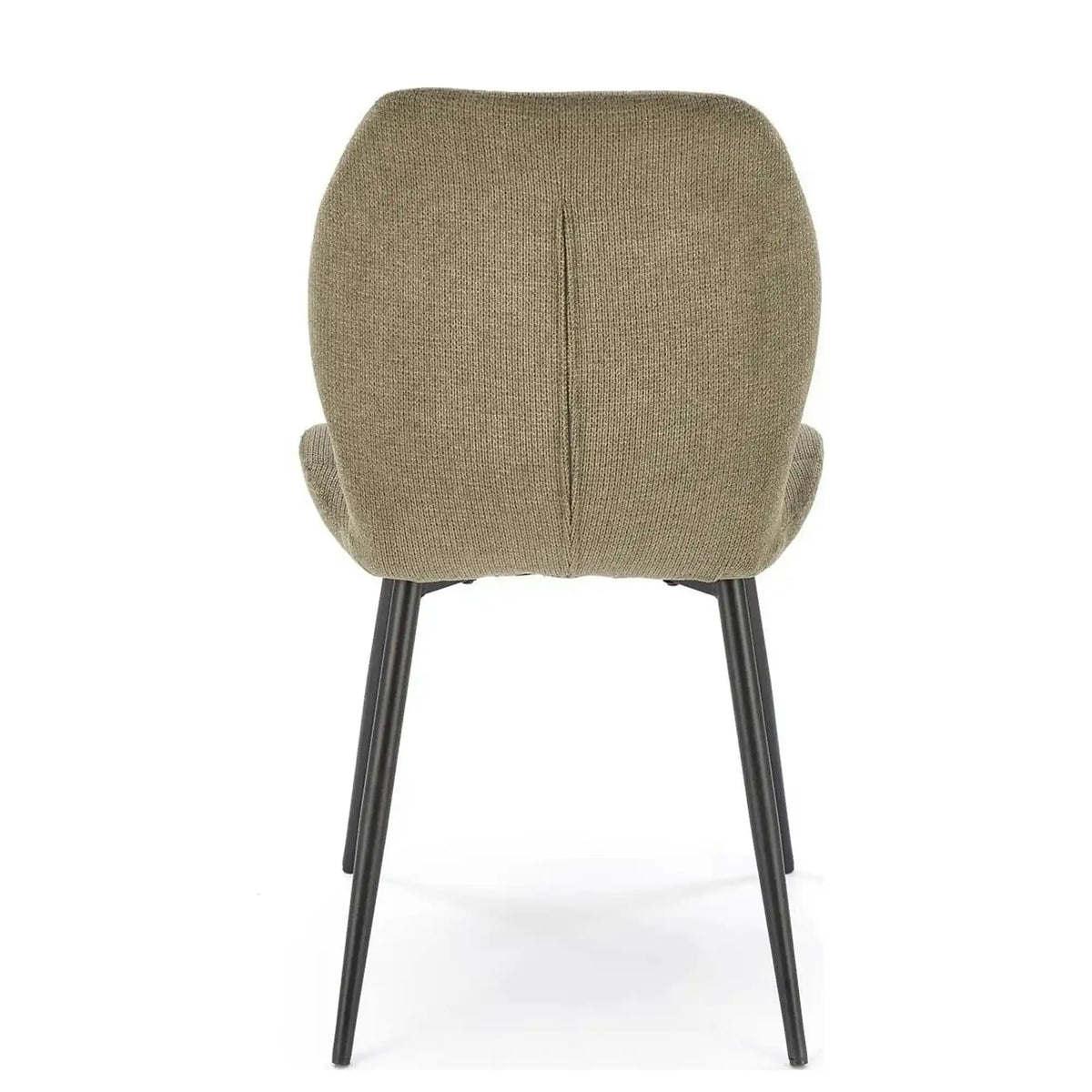 Scaun K548, verde/negru, stofa clasica/metal, 47x55x84 cm
