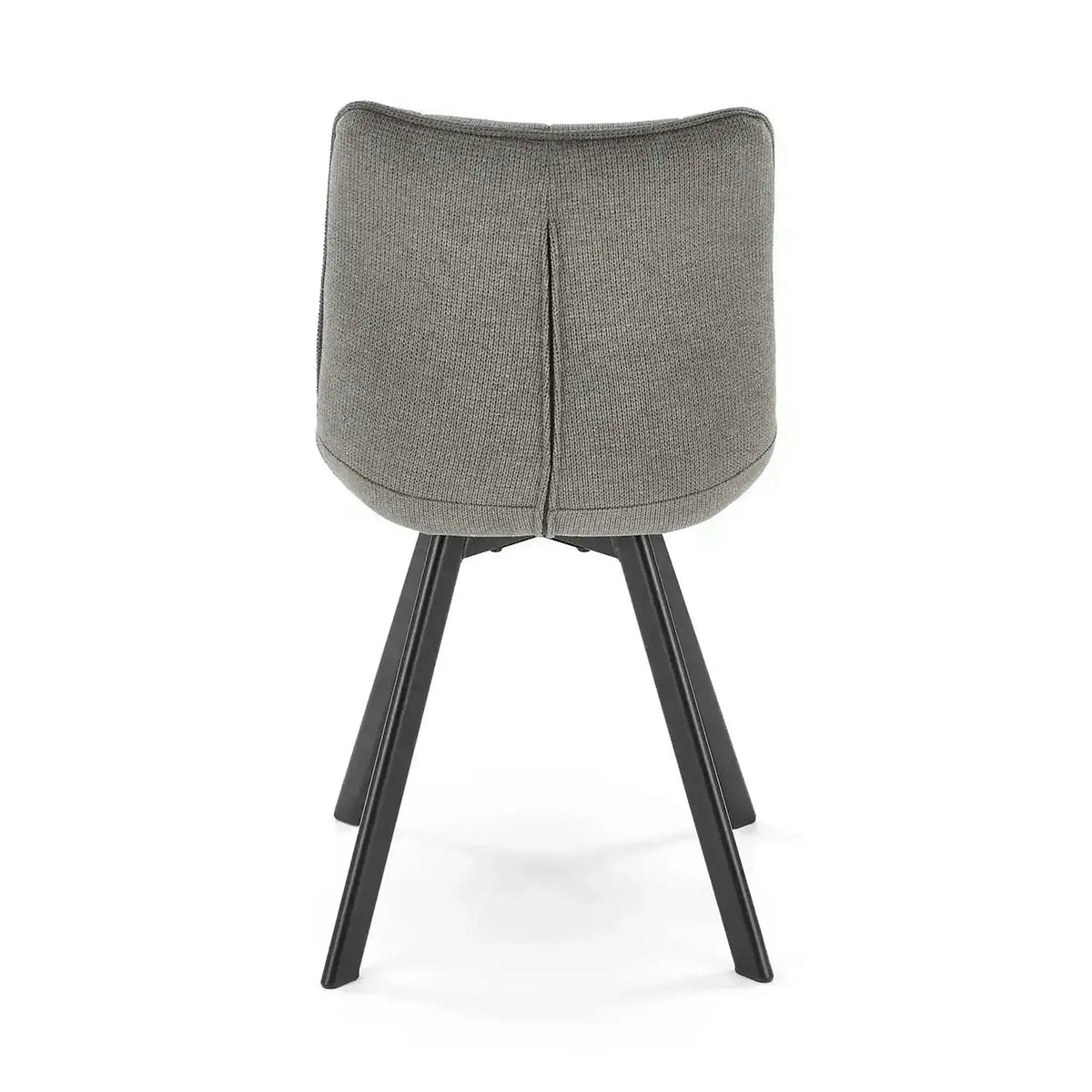 Scaun K549, gri/negru, stofa clasica/metal, 46x61x84 cm