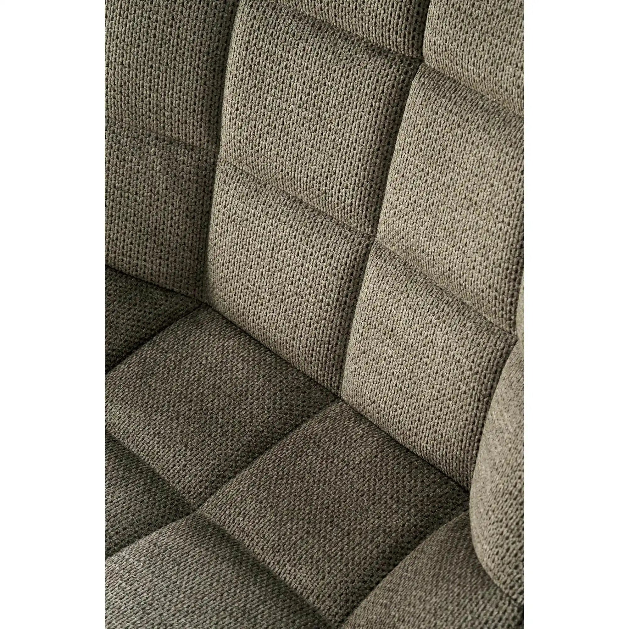 Scaun K549, verde/negru, stofa clasica/metal, 46x61x84 cm