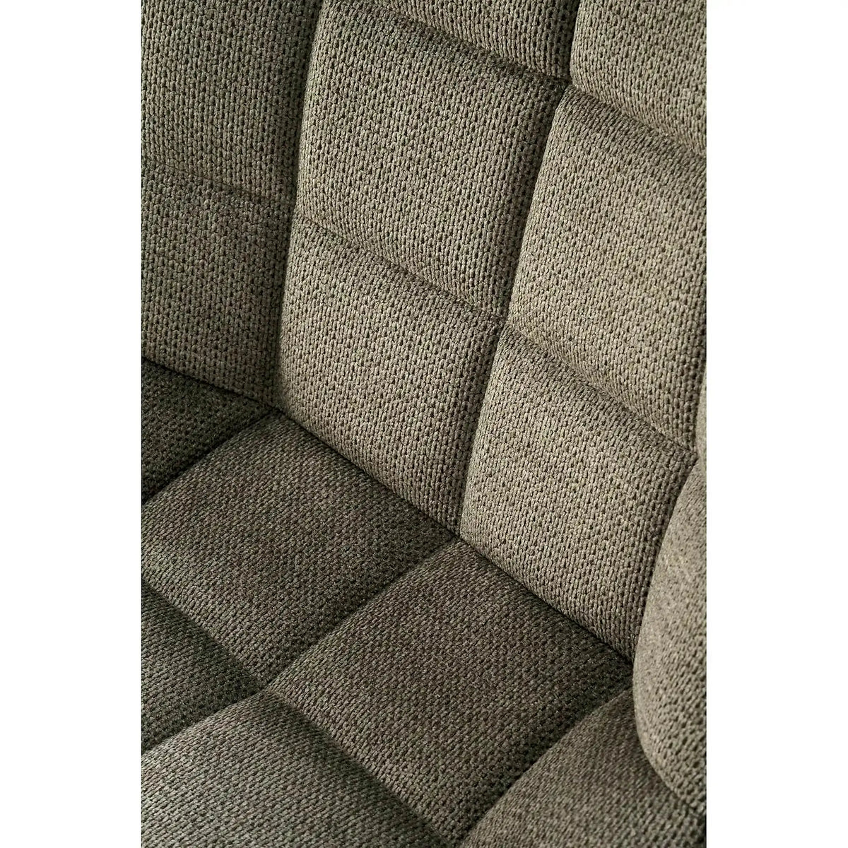 Scaun K549, verde/negru, stofa clasica/metal, 46x61x84 cm