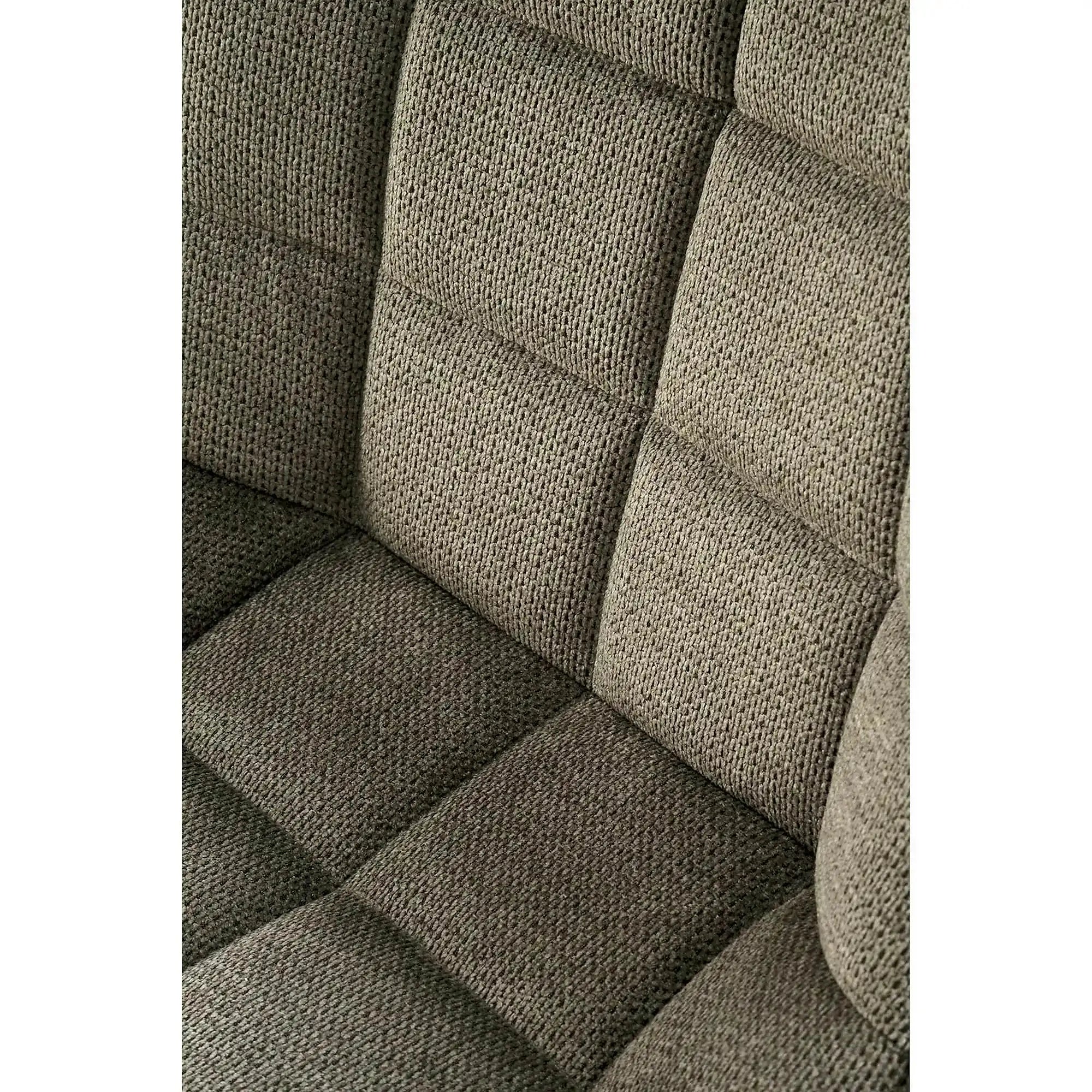 Scaun K549, verde/negru, stofa clasica/metal, 46x61x84 cm