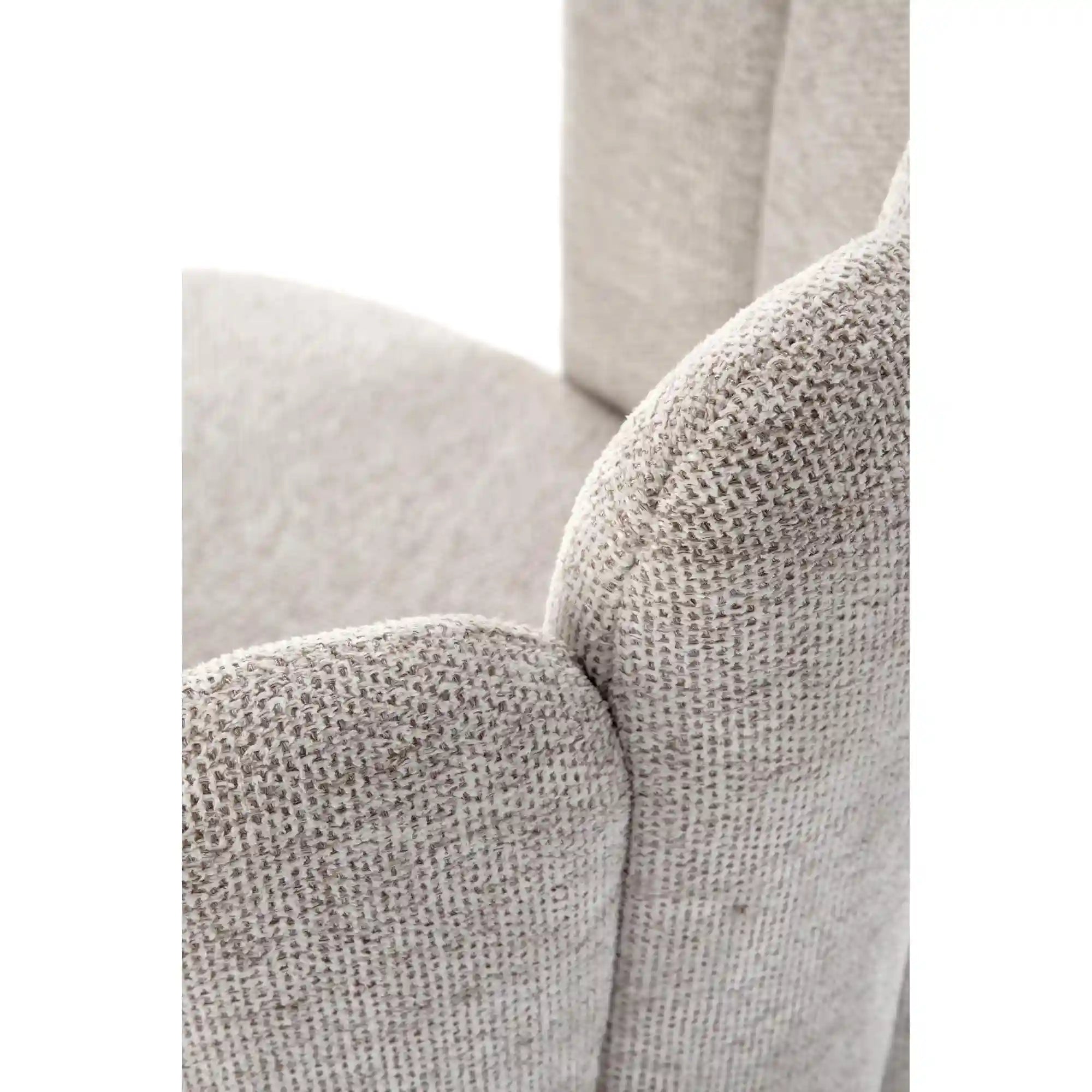 Scaun K552, bej/negru, stofa clasica/metal, 53x53x83 cm