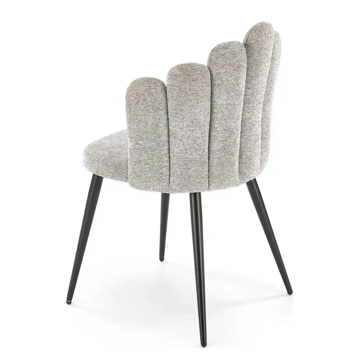 Scaun K552, gri/negru, stofa clasica/metal, 53x53x83 cm