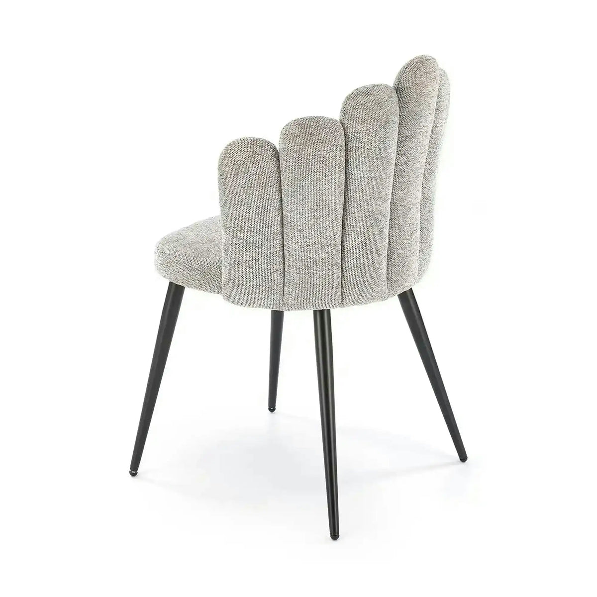 Scaun K552, gri/negru, stofa clasica/metal, 53x53x83 cm