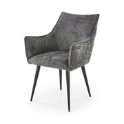 Scaun K559, gri/negru, stofa clasica/metal, 60x59x85 cm
