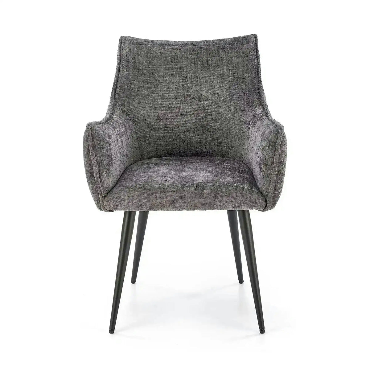 Scaun K559, gri/negru, stofa clasica/metal, 60x59x85 cm
