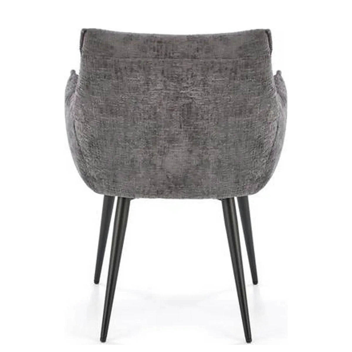 Scaun K559, gri/negru, stofa clasica/metal, 60x59x85 cm
