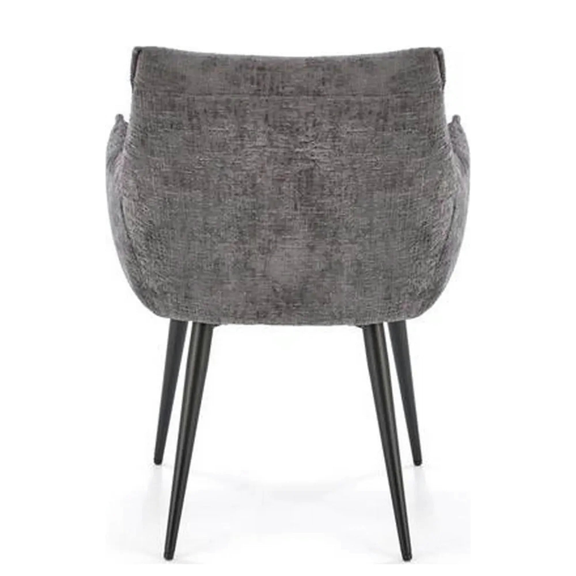 Scaun K559, gri/negru, stofa clasica/metal, 60x59x85 cm