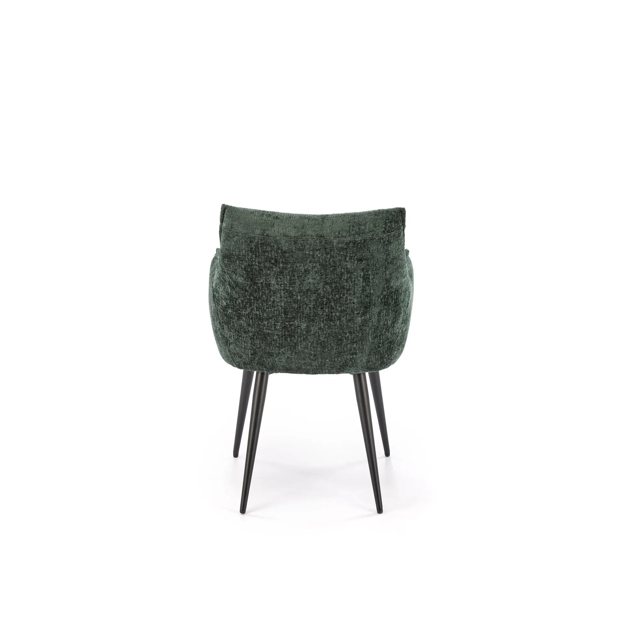 Scaun K559, verde inchis/negru, stofa clasica/metal, 60x59x85 cm