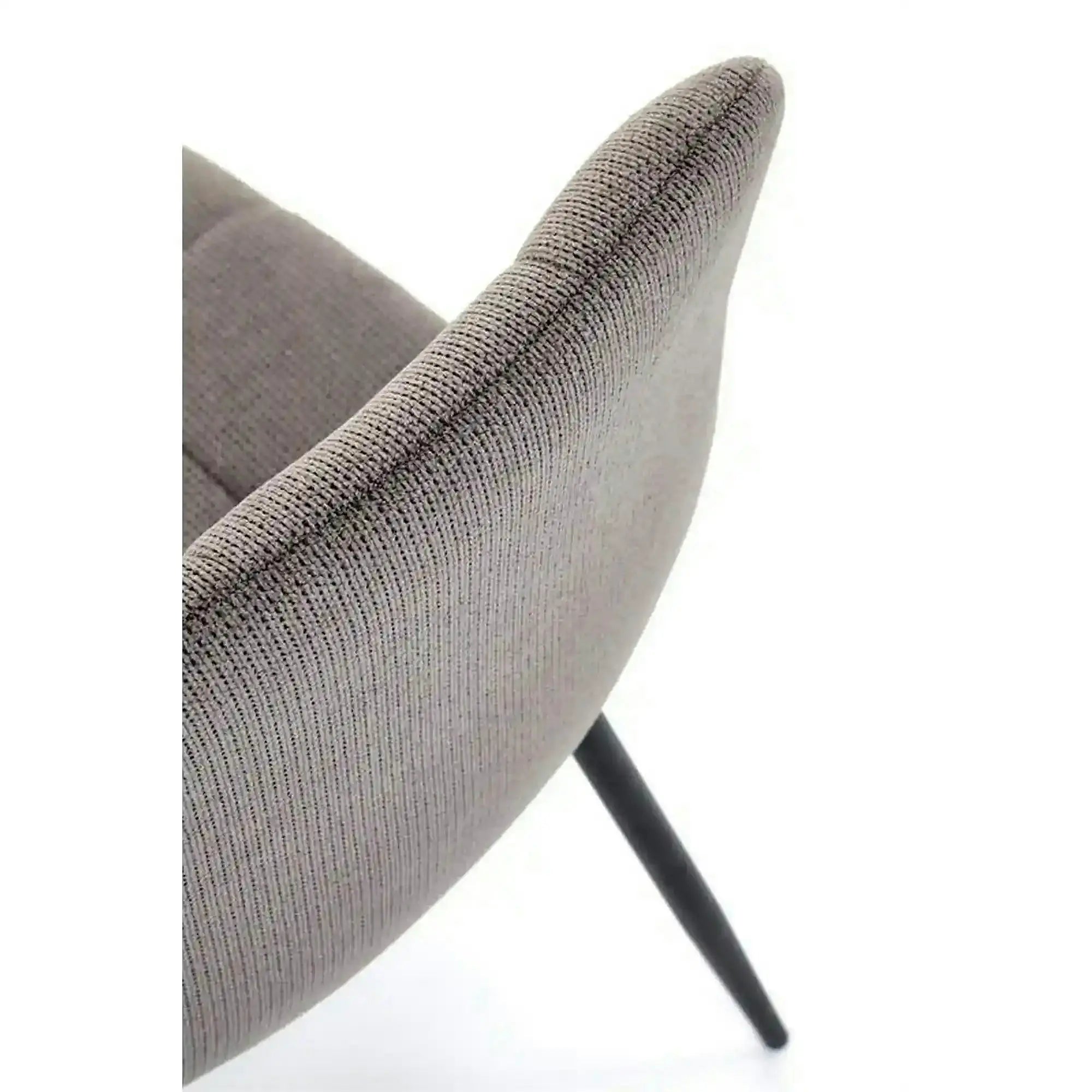 Scaun K560, gri/negru, stofa clasica/metal, 45x53x88 cm