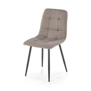 Scaun K560, gri/negru, stofa clasica/metal, 45x53x88 cm