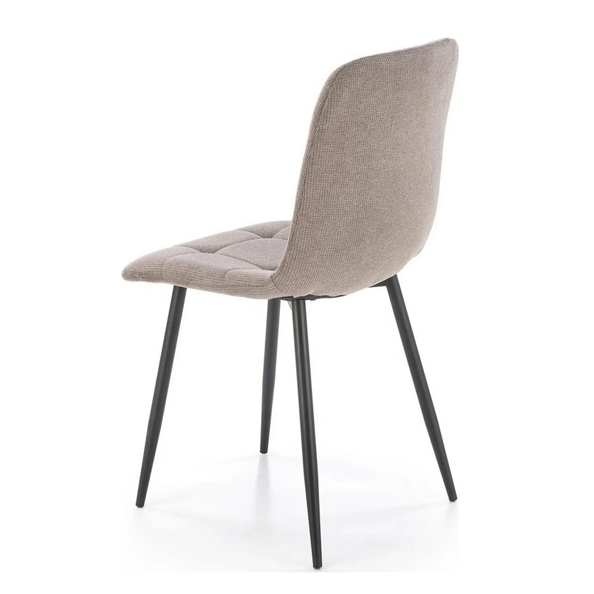 Scaun K560, gri/negru, stofa clasica/metal, 45x53x88 cm