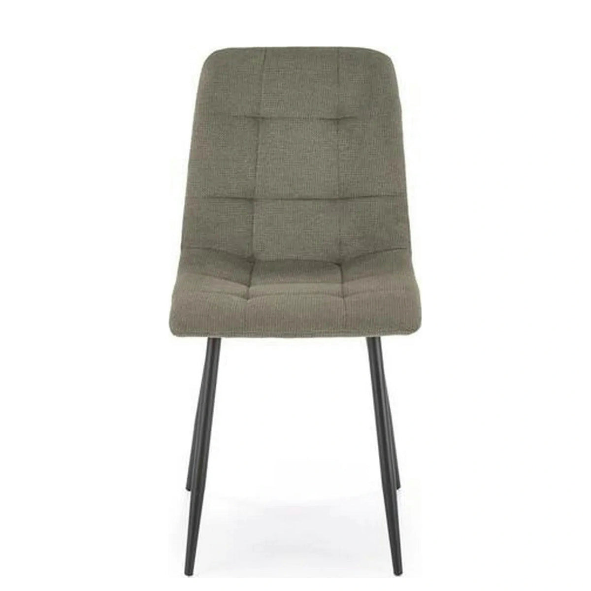 Scaun K560, verde/negru, stofa clasica/metal, 45x53x88 cm