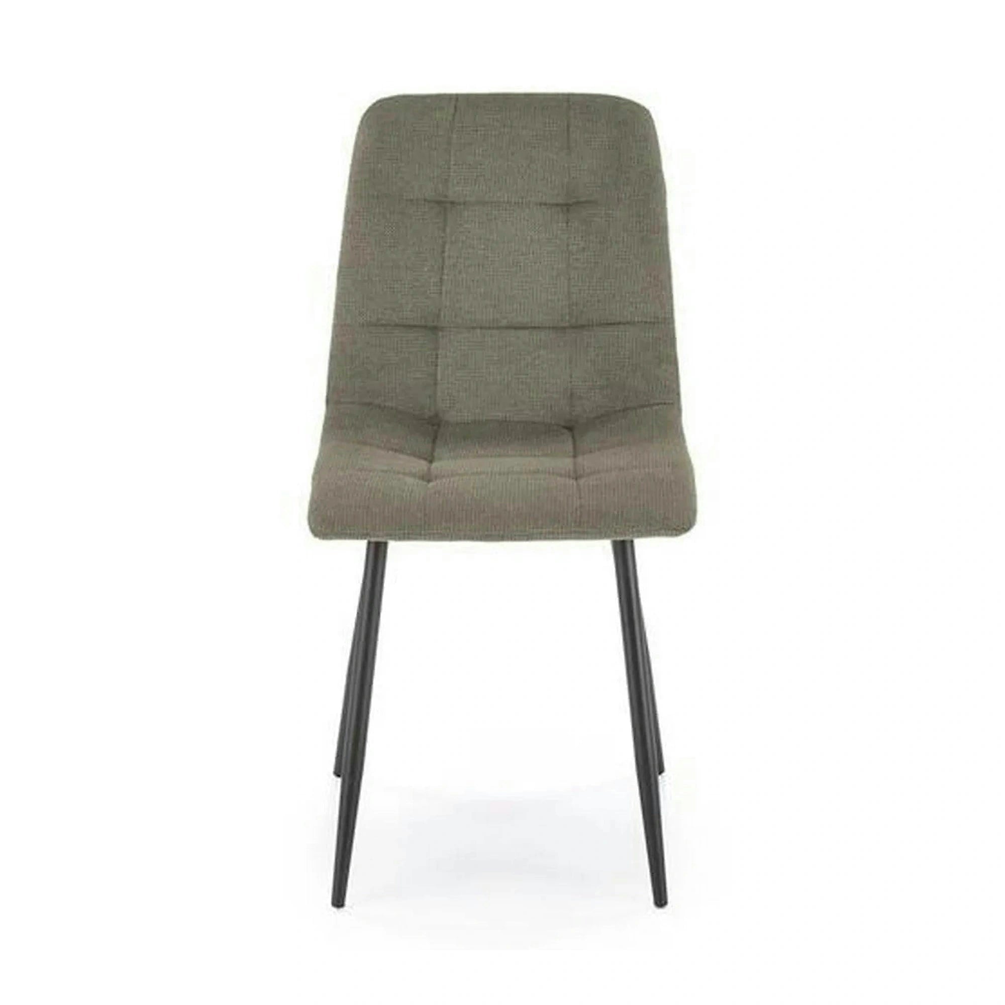 Scaun K560, verde/negru, stofa clasica/metal, 45x53x88 cm