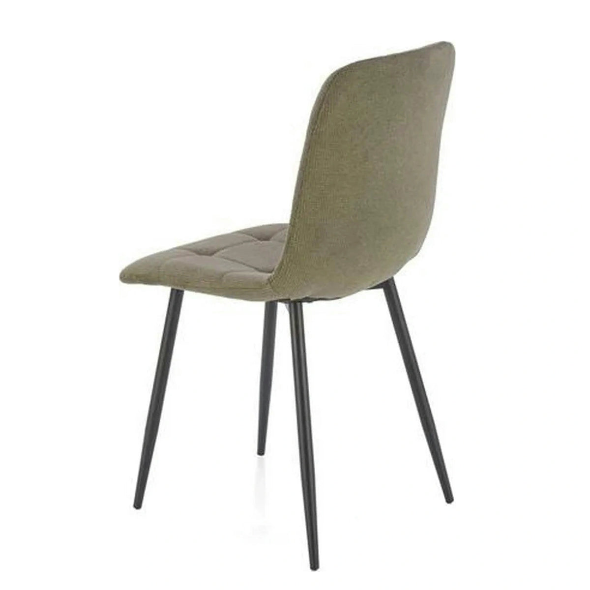 Scaun K560, verde/negru, stofa clasica/metal, 45x53x88 cm
