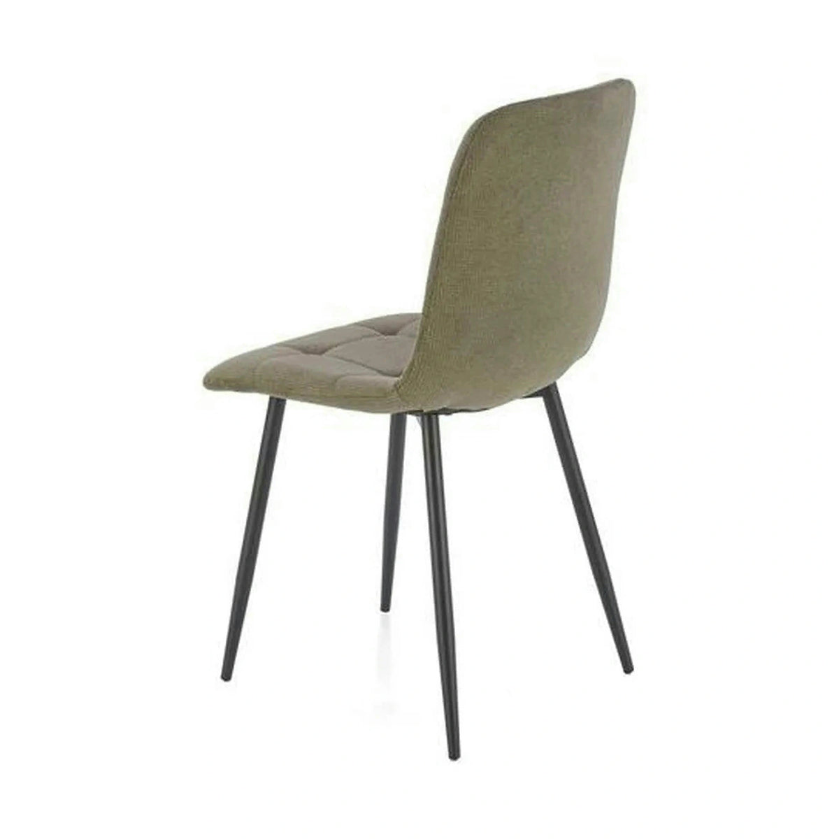 Scaun K560, verde/negru, stofa clasica/metal, 45x53x88 cm