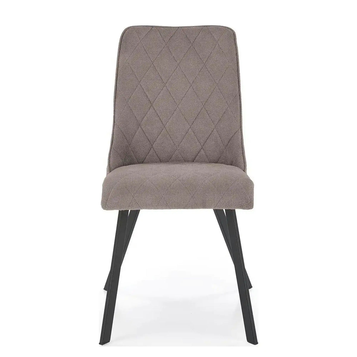 Scaun K561, gri/negru, stofa clasica/metal, 44x58x85 cm