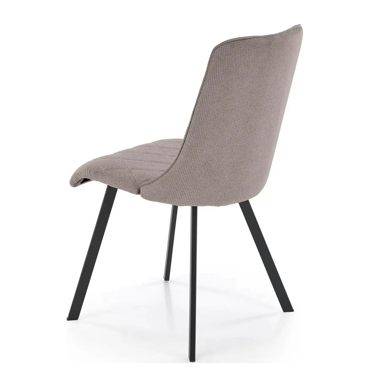 Scaun K561, gri/negru, stofa clasica/metal, 44x58x85 cm