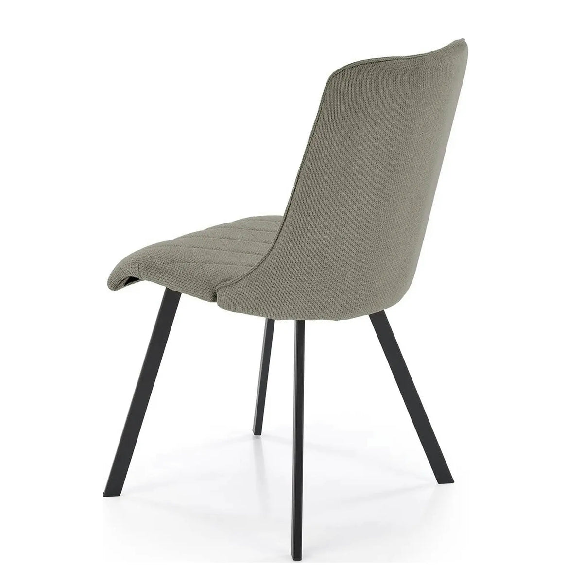 Scaun K561, verde/negru, stofa clasica/metal, 44x58x85 cm