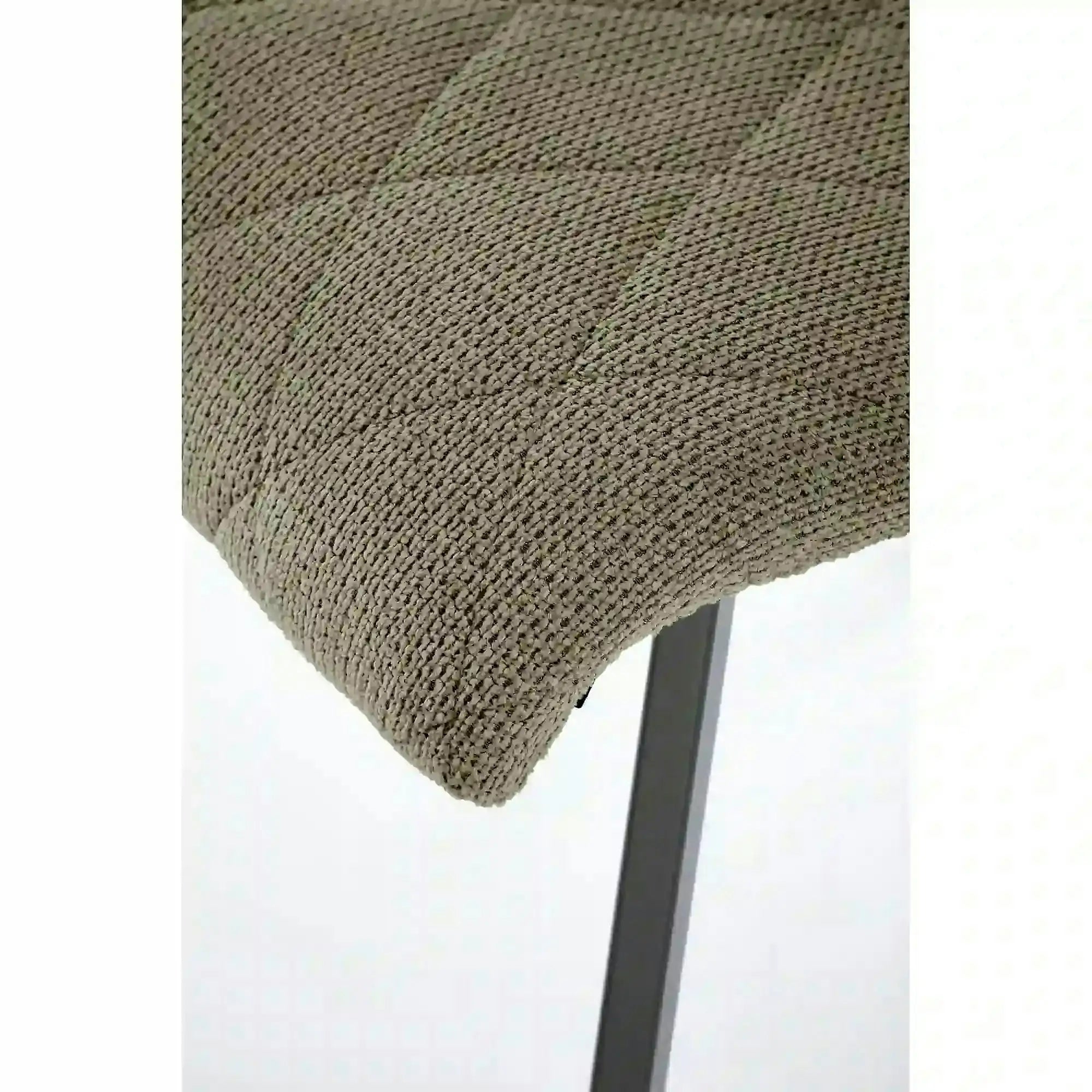 Scaun K561, verde/negru, stofa clasica/metal, 44x58x85 cm