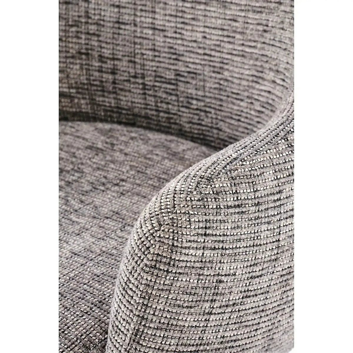 Scaun K564, gri/negru, stofa clasica/metal, 60x63x87 cm