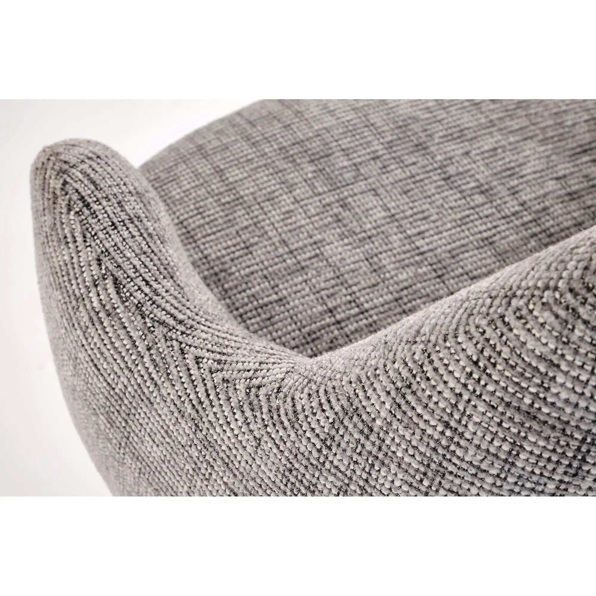 Scaun K564, gri/negru, stofa clasica/metal, 60x63x87 cm
