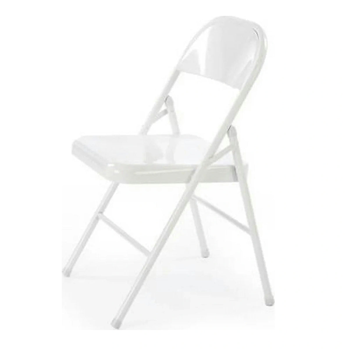 Scaun K565, alb, metal, 46x47x75 cm