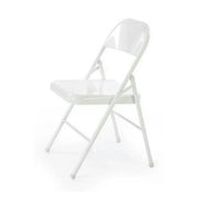 Scaun K565, alb, metal, 46x47x75 cm