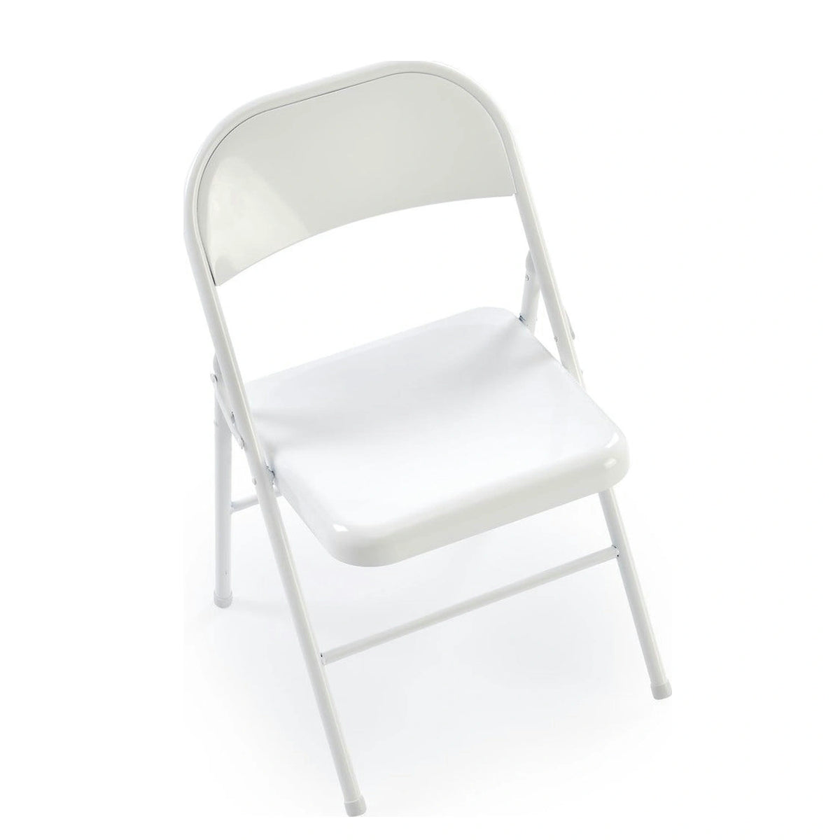 Scaun K565, alb, metal, 46x47x75 cm