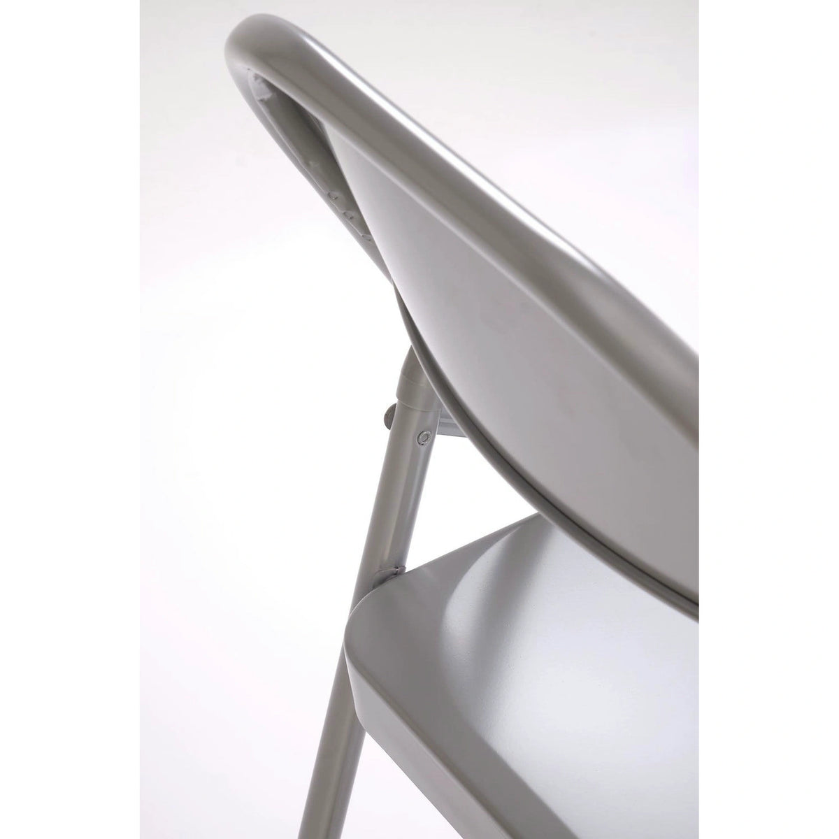 Scaun K565, gri, metal, 46x47x75 cm