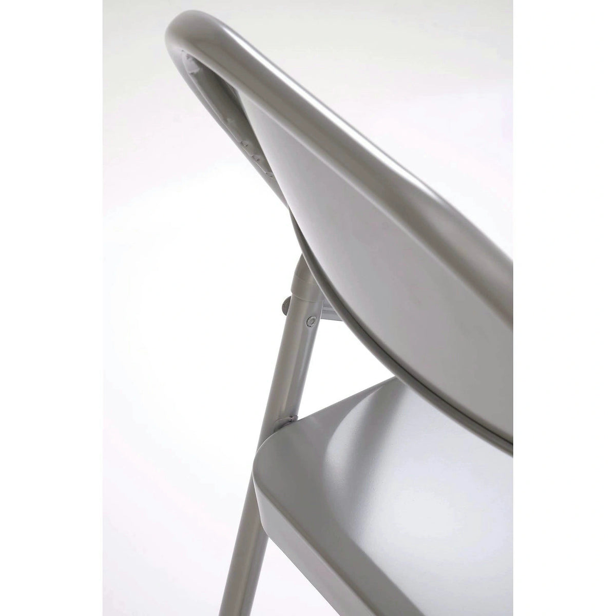 Scaun K565, gri, metal, 46x47x75 cm