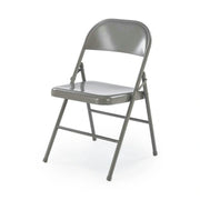 Scaun K565, gri, metal, 46x47x75 cm