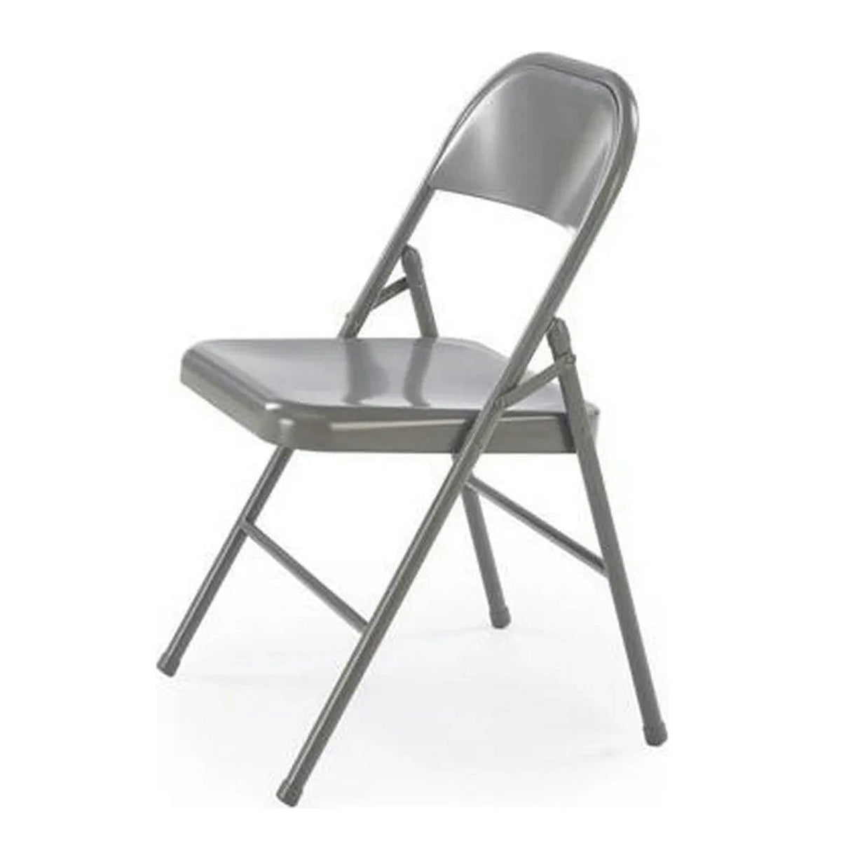 Scaun K565, gri, metal, 46x47x75 cm