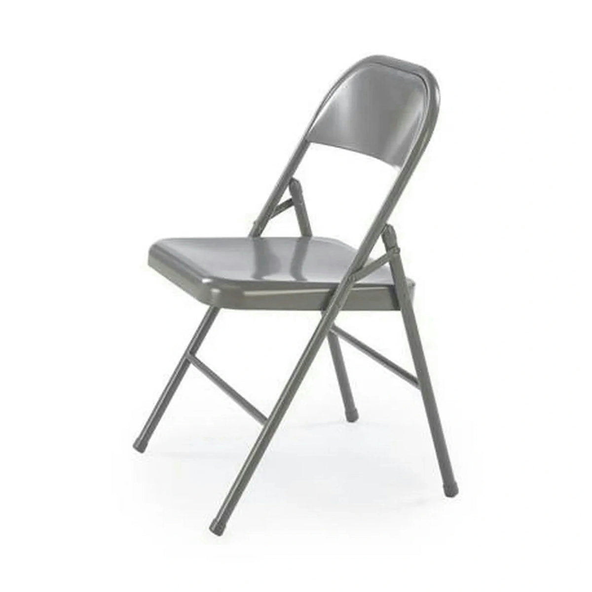 Scaun K565, gri, metal, 46x47x75 cm