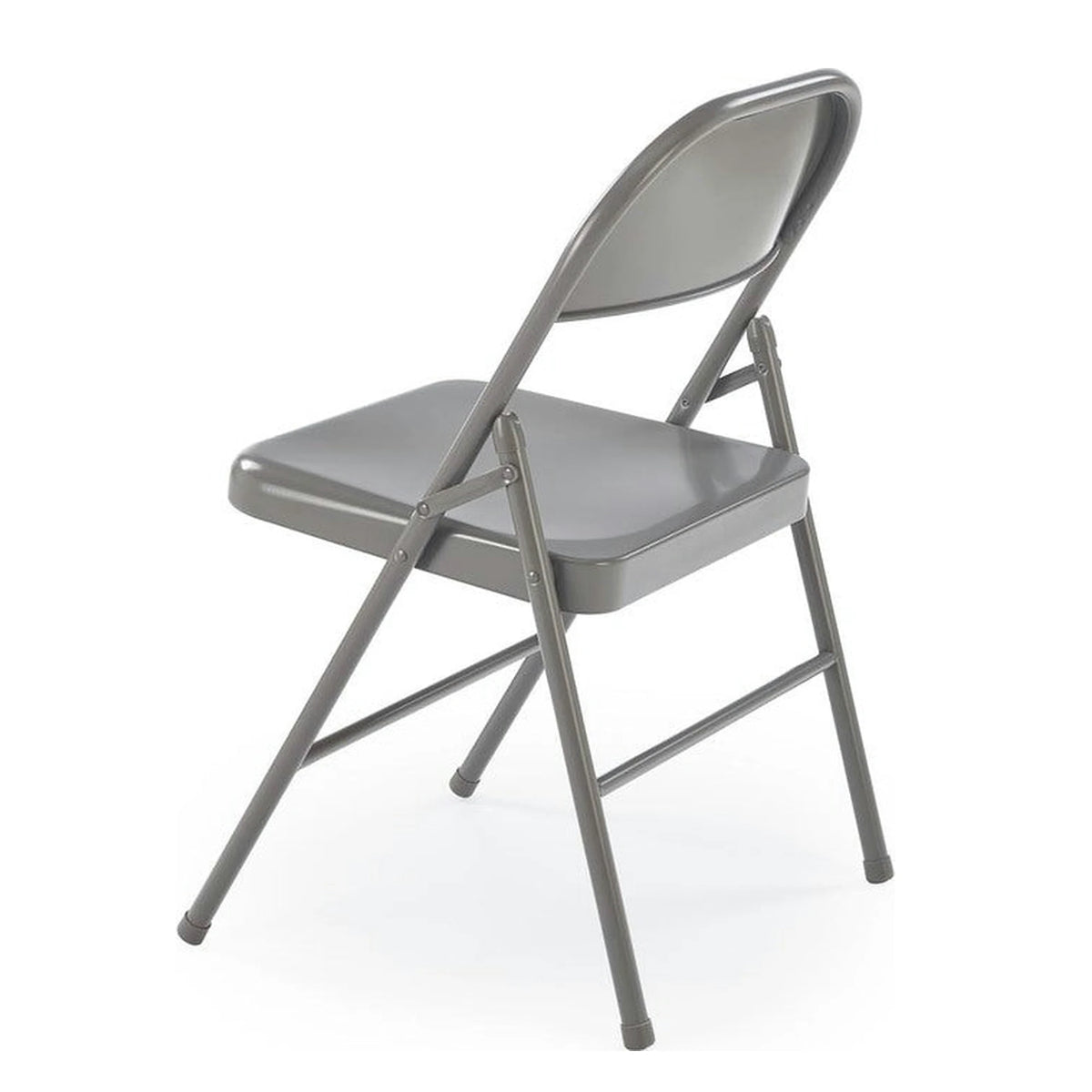 Scaun K565, gri, metal, 46x47x75 cm