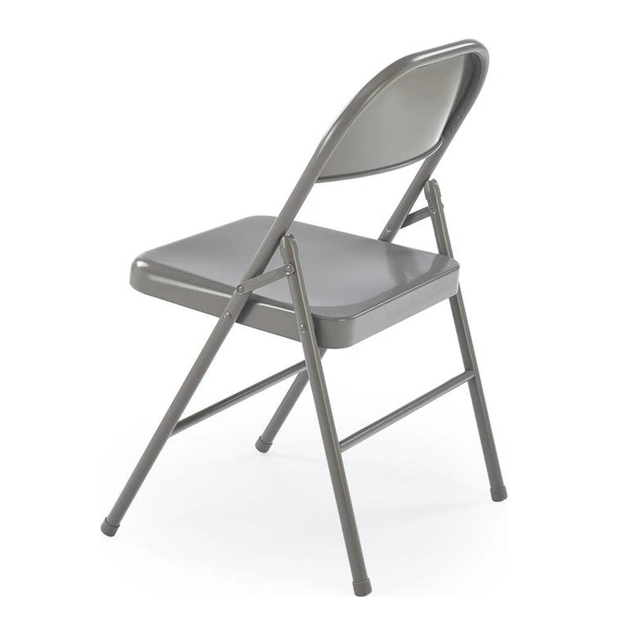 Scaun K565, gri, metal, 46x47x75 cm