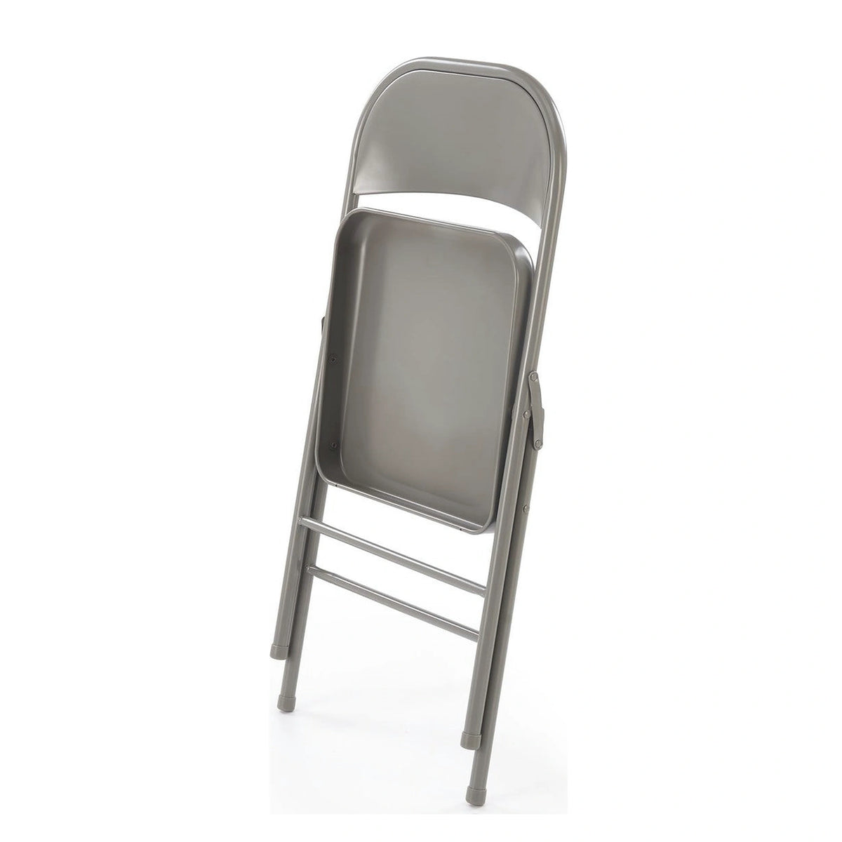 Scaun K565, gri, metal, 46x47x75 cm