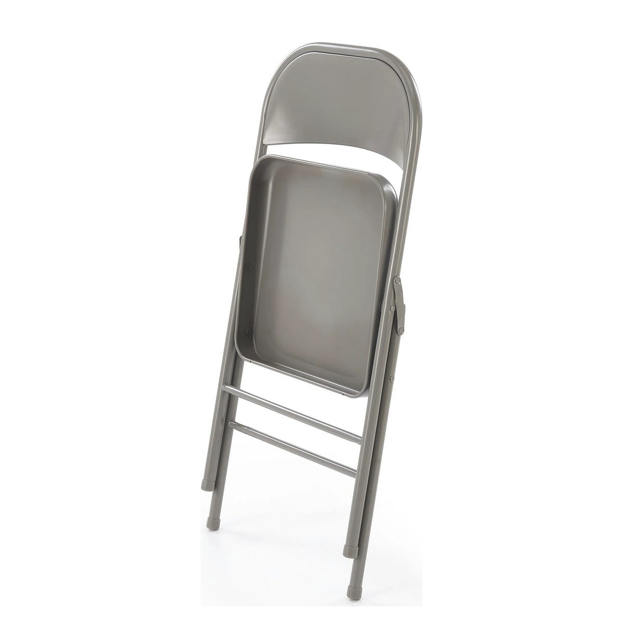 Scaun K565, gri, metal, 46x47x75 cm