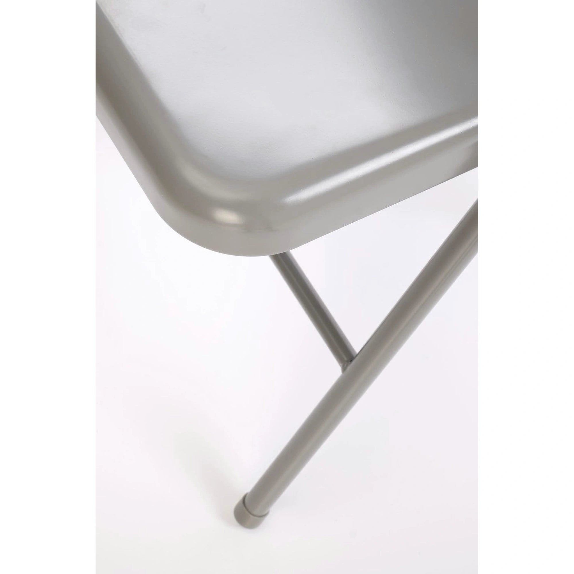 Scaun K565, gri, metal, 46x47x75 cm