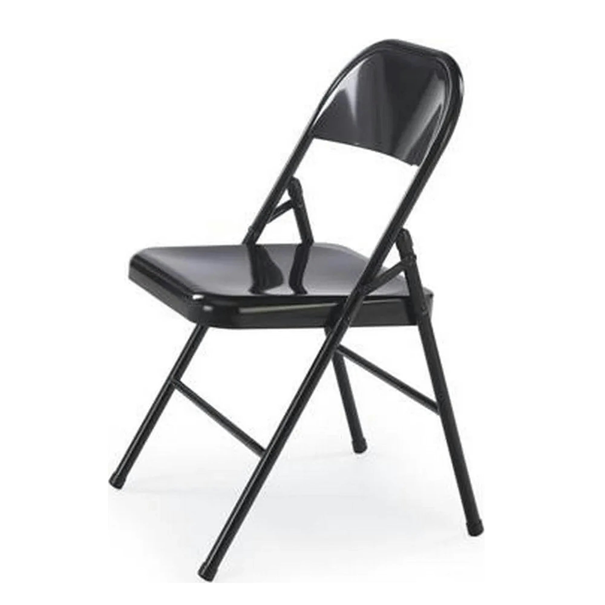 Scaun K565, negru, metal, 46x47x75 cm