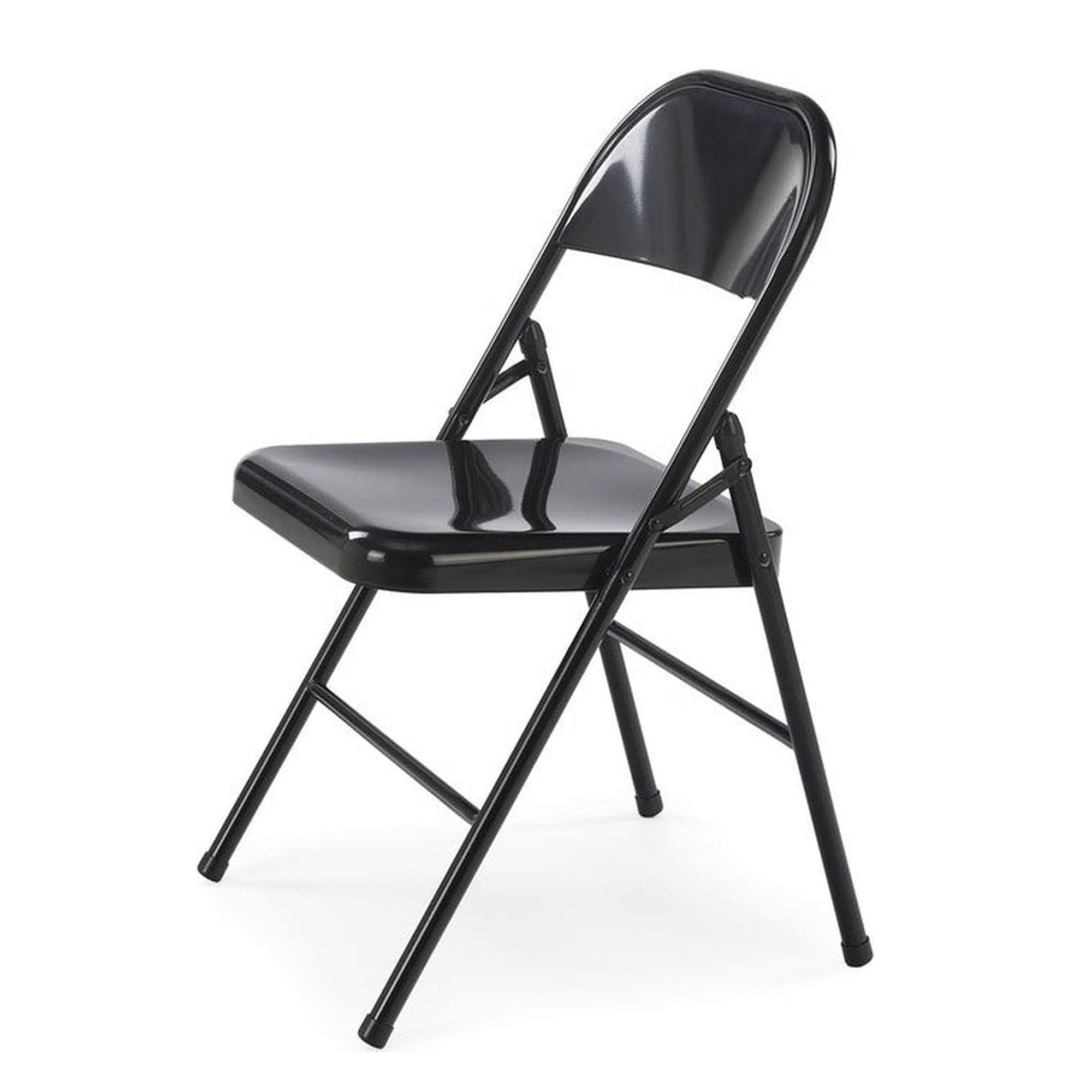 Scaun K565, negru, metal, 46x47x75 cm