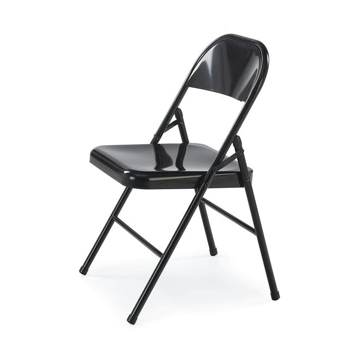 Scaun K565, negru, metal, 46x47x75 cm