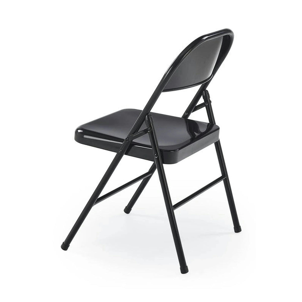 Scaun K565, negru, metal, 46x47x75 cm
