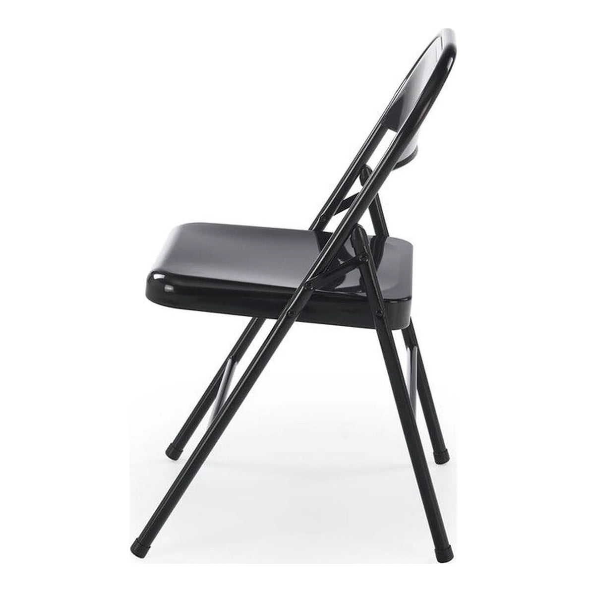 Scaun K565, negru, metal, 46x47x75 cm