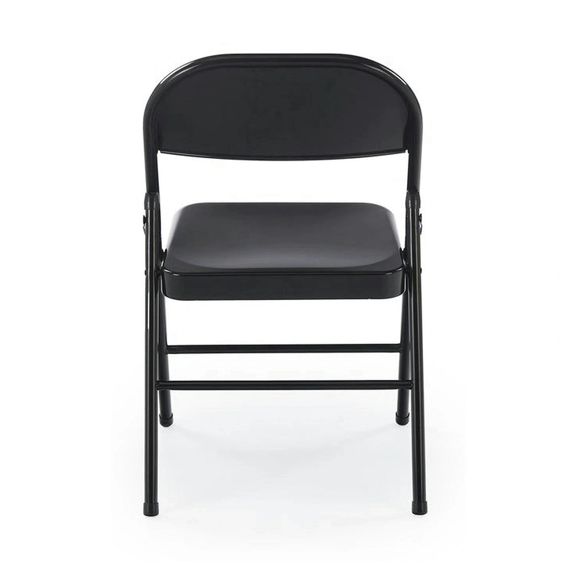 Scaun K565, negru, metal, 46x47x75 cm