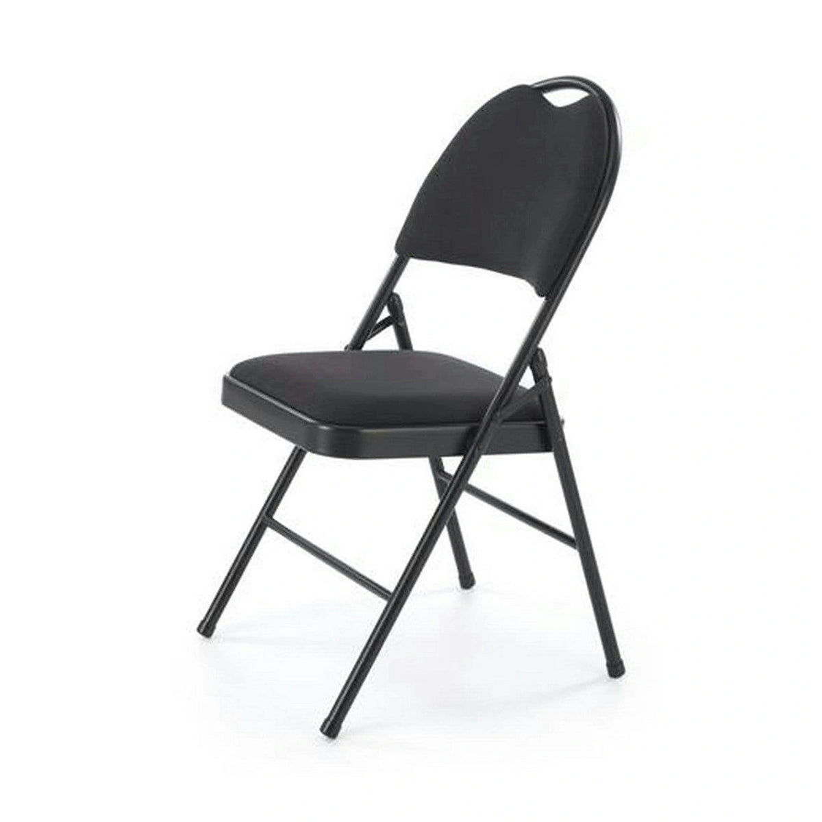 Scaun K566, negru, stofa clasica/otel, 46x53x86 cm