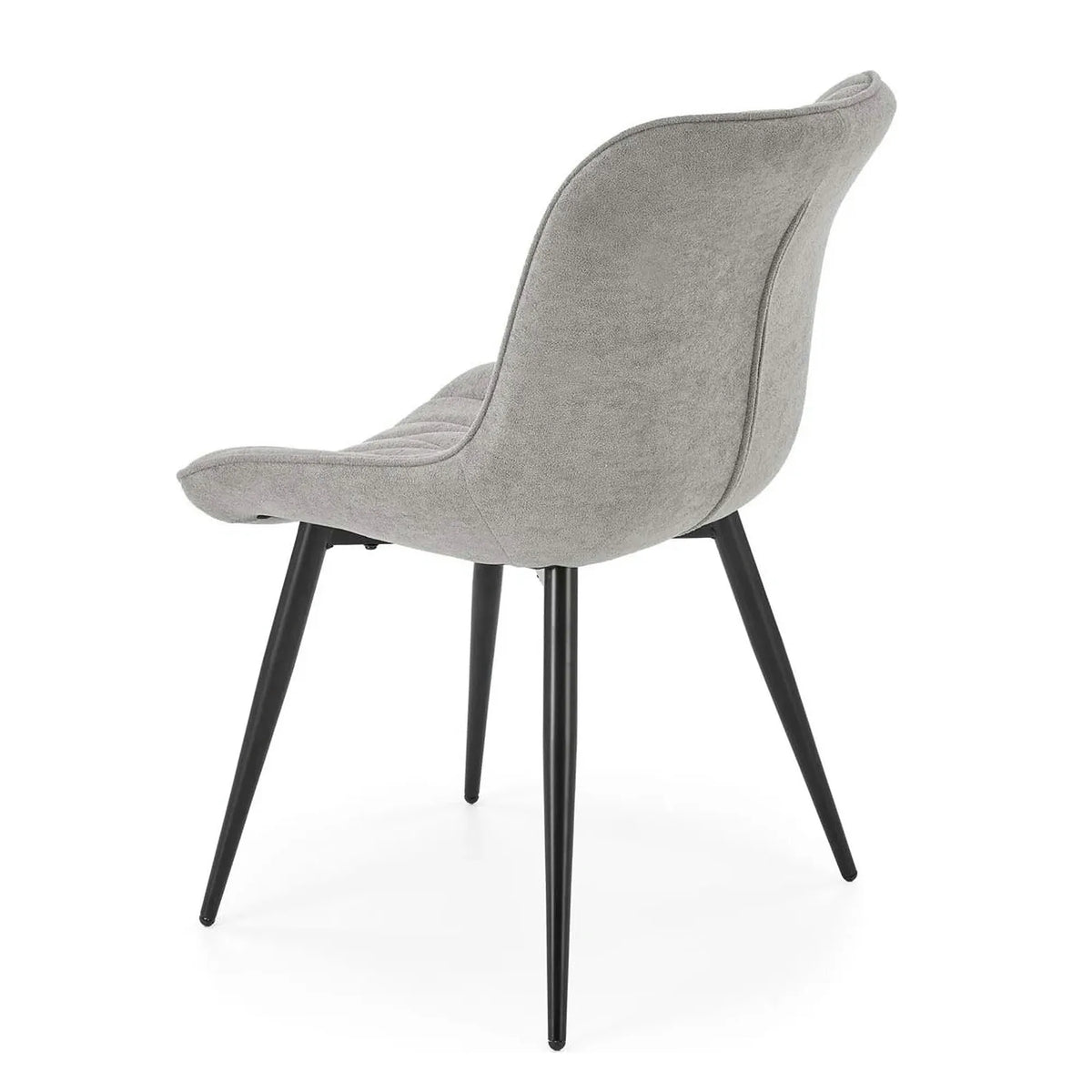 Scaun K567, gri - Havana 15, stofa catifelata/otel, 47x63x85 cm