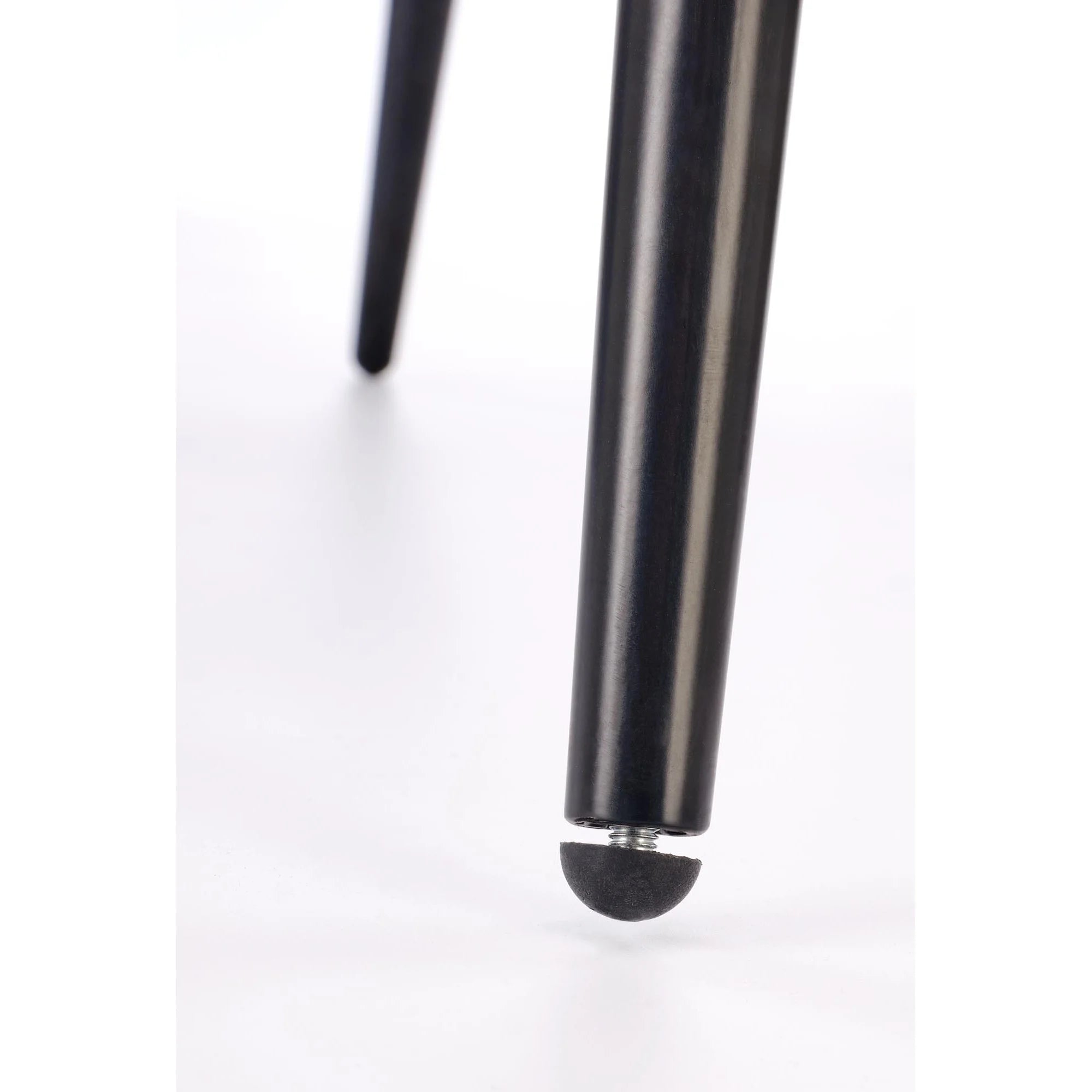 Scaun K567, gri - Havana 15, stofa catifelata/otel, 47x63x85 cm